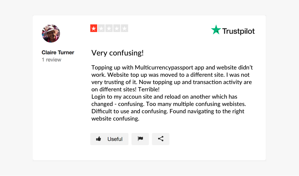 Trustpilot reviews